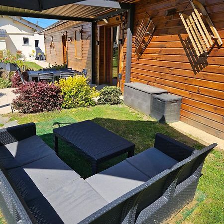 Chez Lavalou Gite 4* Chaleureux En Bois ลันน์เมอซ็อง ภายนอก รูปภาพ