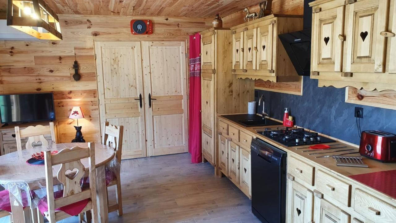 Chez Lavalou Gite 4* Chaleureux En Bois ลันน์เมอซ็อง ภายนอก รูปภาพ