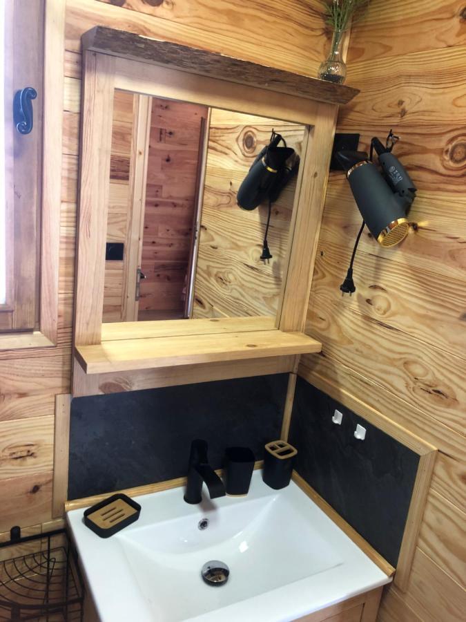 Chez Lavalou Gite 4* Chaleureux En Bois ลันน์เมอซ็อง ภายนอก รูปภาพ